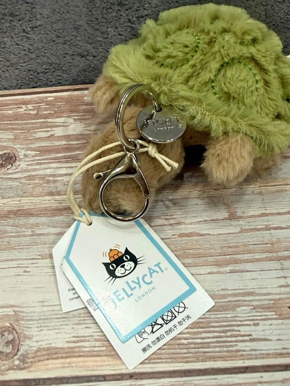 Jellycat Timmy Turtle Bag Charm NWT - Picture 6 of 7